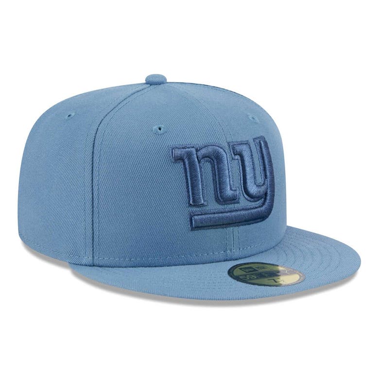 Shop New Era Blue New York Giants Color Pack 59fifty Fitted Hat