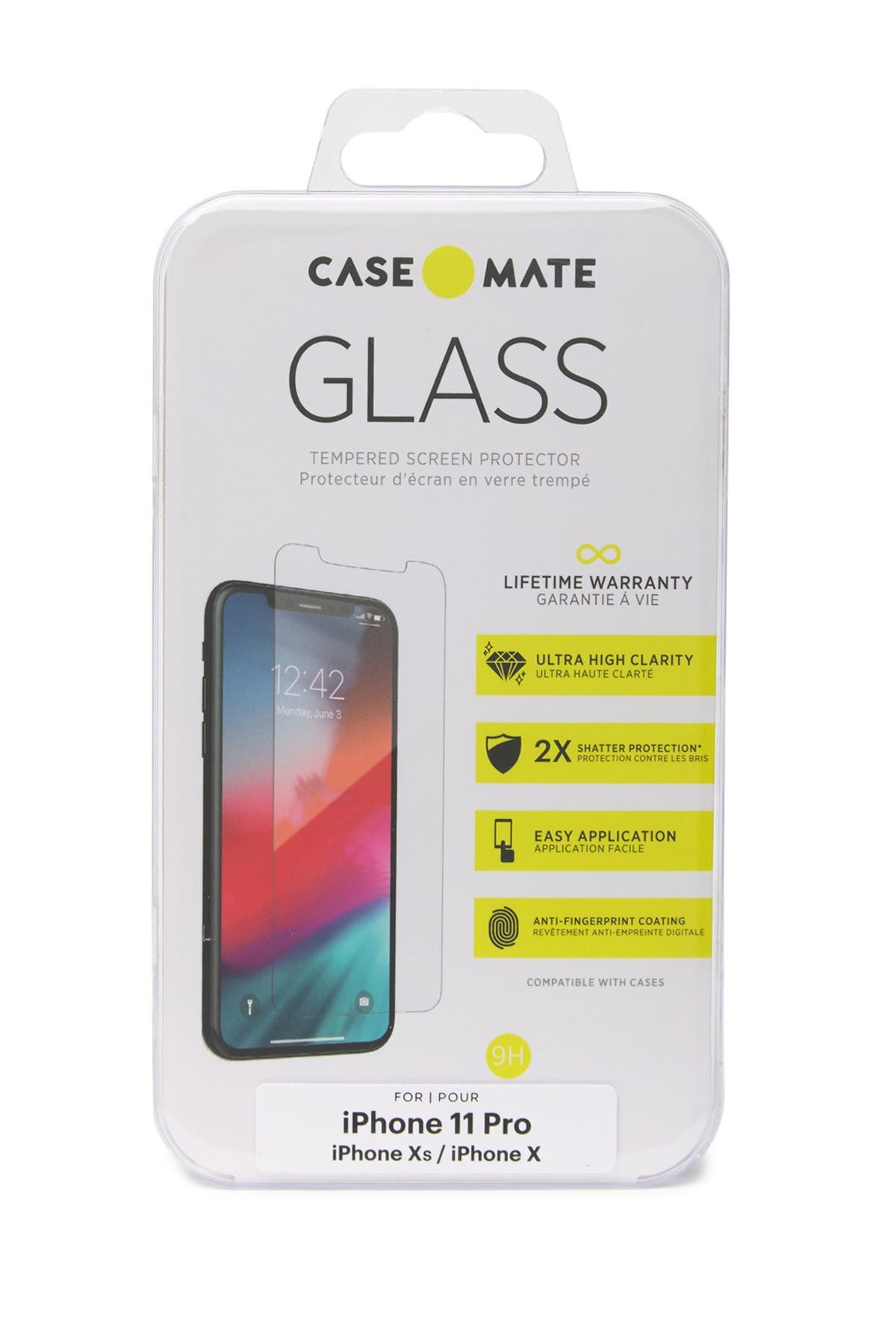 Case-mate Standard Glass Screen Protecter Iphone 11 Pro