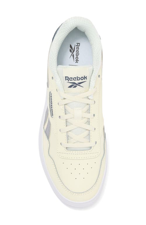 Shop Reebok Court Advance Bold Sneaker In Chalk/blue