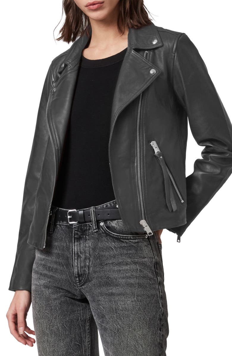 ALLSAINTS Dalby Leather Biker Jacket | Nordstrom