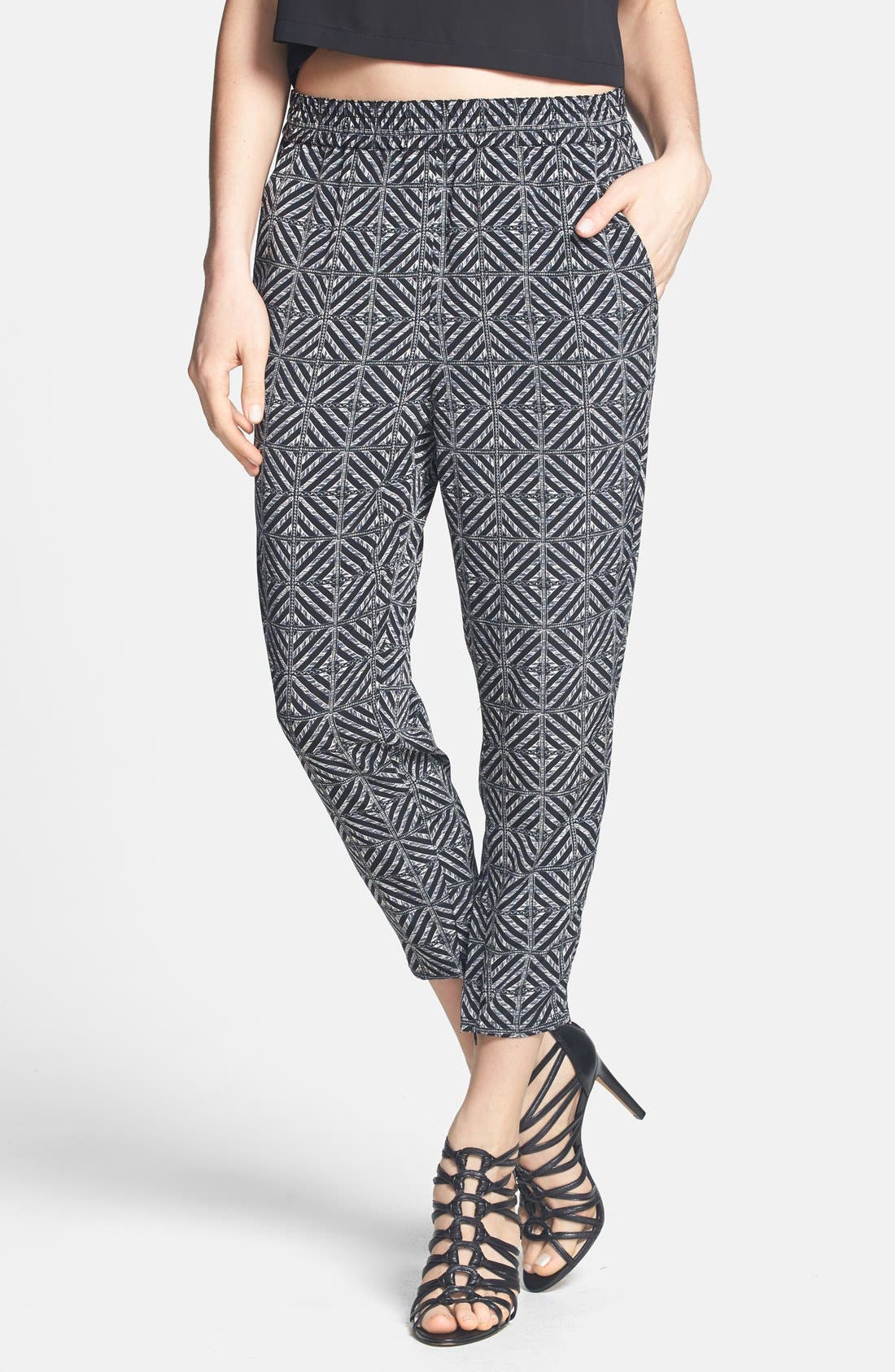 Tildon Crop Track Pants Nordstrom