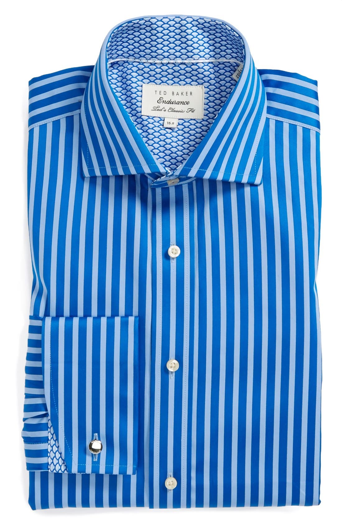 Ted Baker London Classic Fit Stripe Dress Shirt Nordstrom