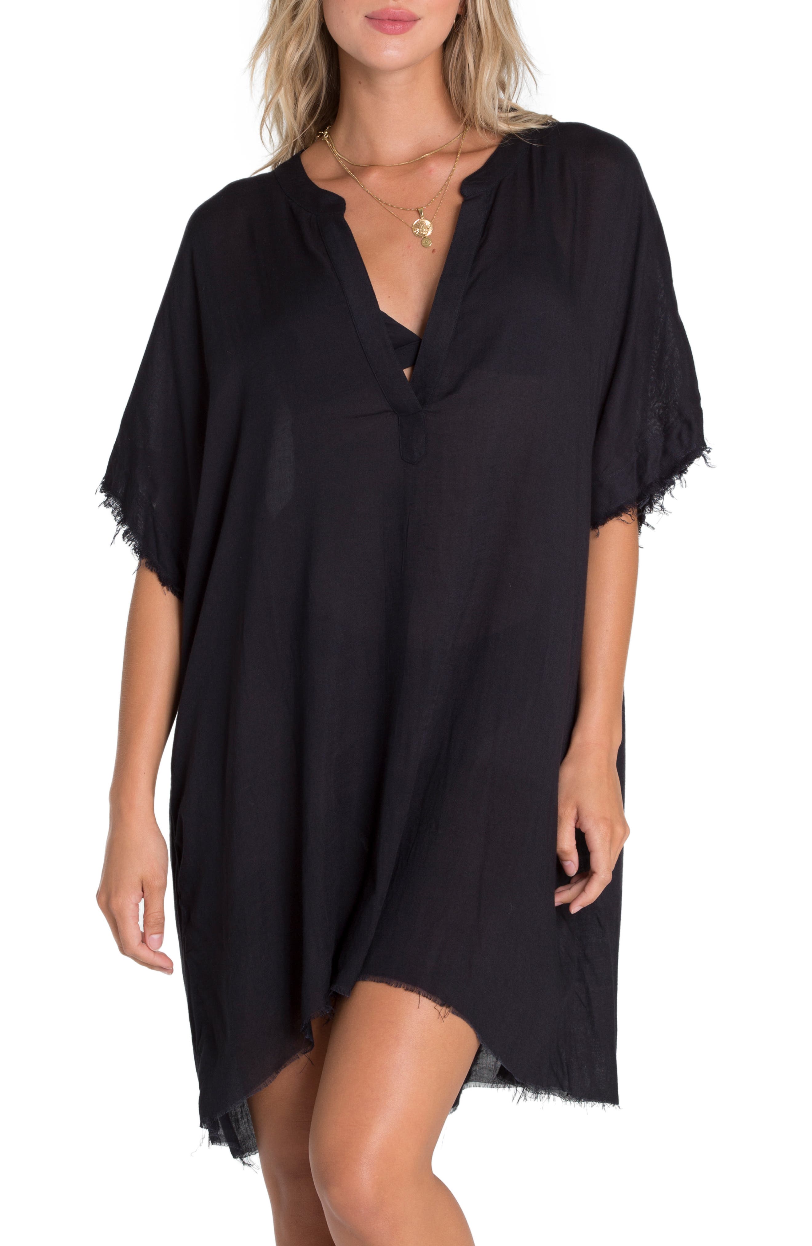 Billabong Seek And Find Cover-Up Tunic, Black