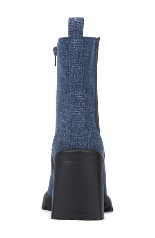 Olivia Miller No Notes Chelsea Boot In Denim