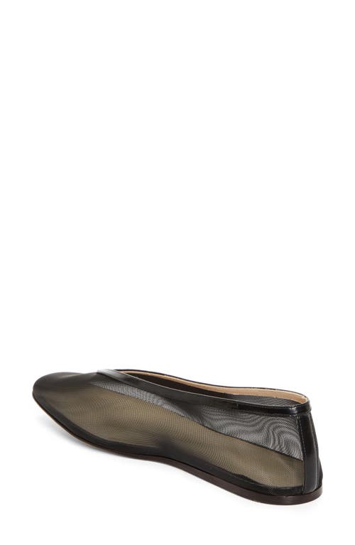 Shop Le Monde Beryl Luna Mesh Ballet Flat In Black