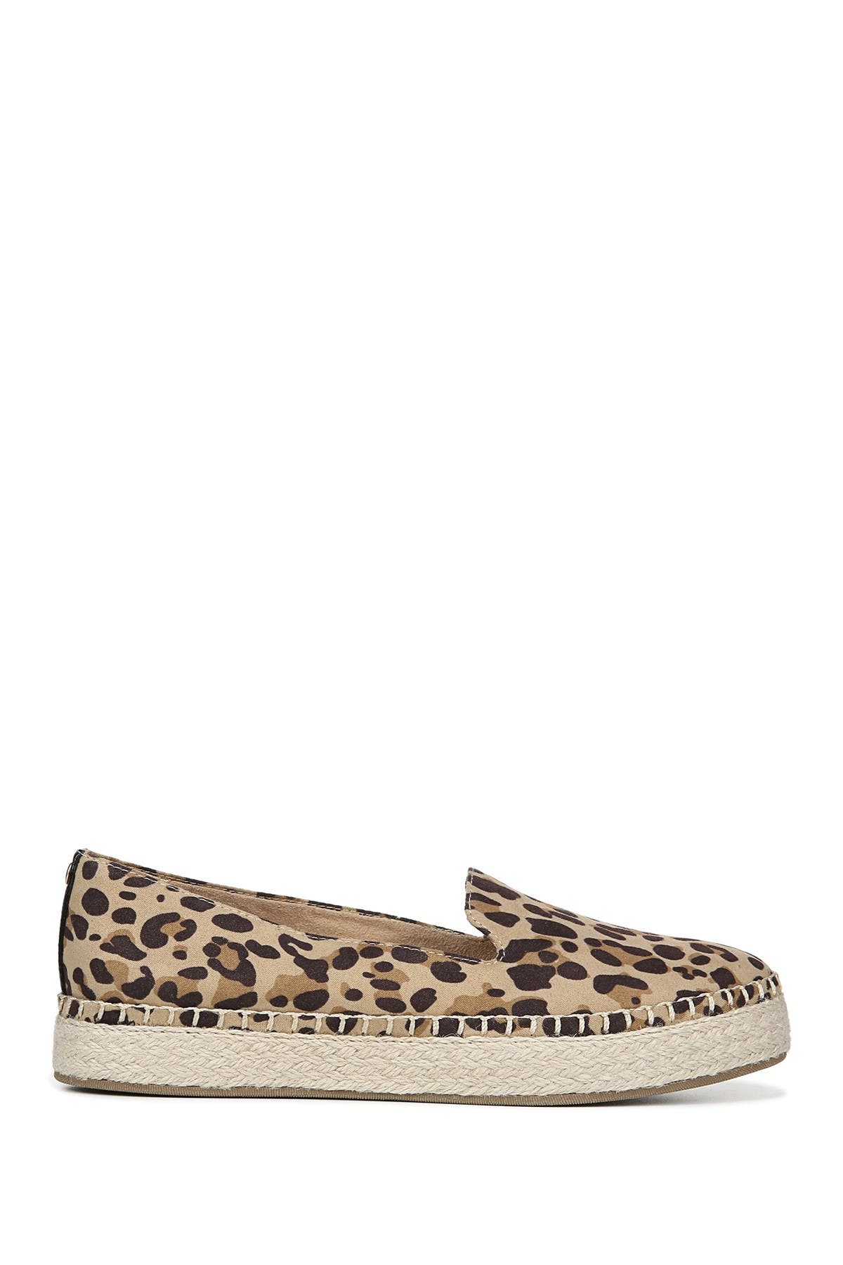 dr scholls leopard loafer