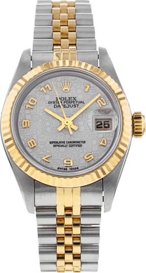 Rolex Preowned Oyster Perpetual Datejust Lady Bracelet Watch 26mm