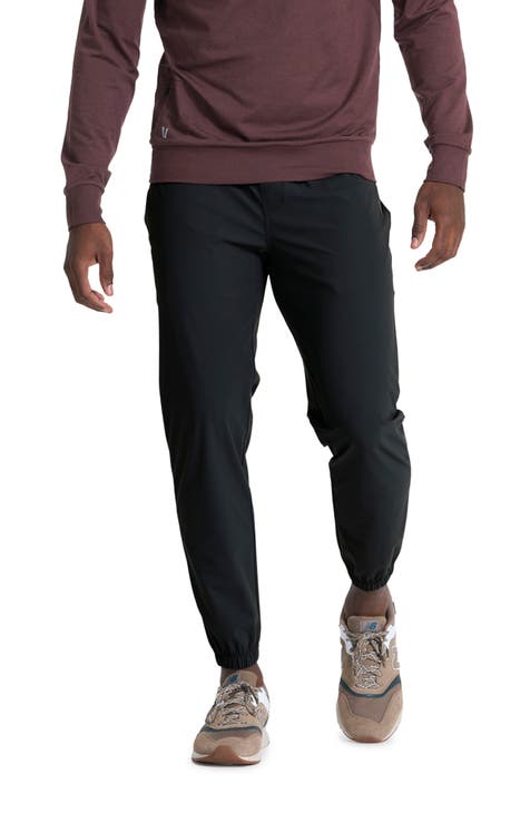 Men's Tapered Fleece Jogger Pants - Goodfellow & Co™ Beige XS