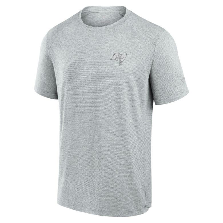 Shop Fanatics Signature Gray Tampa Bay Buccaneers Front Office Tech T-shirt