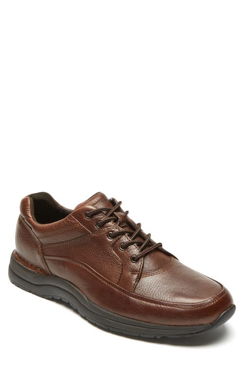 Edge Hill Apron Toe Sneaker in Brown Leather