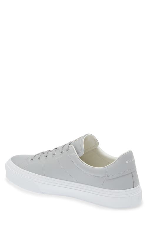 Shop Givenchy City Court Sneaker In Light Grey