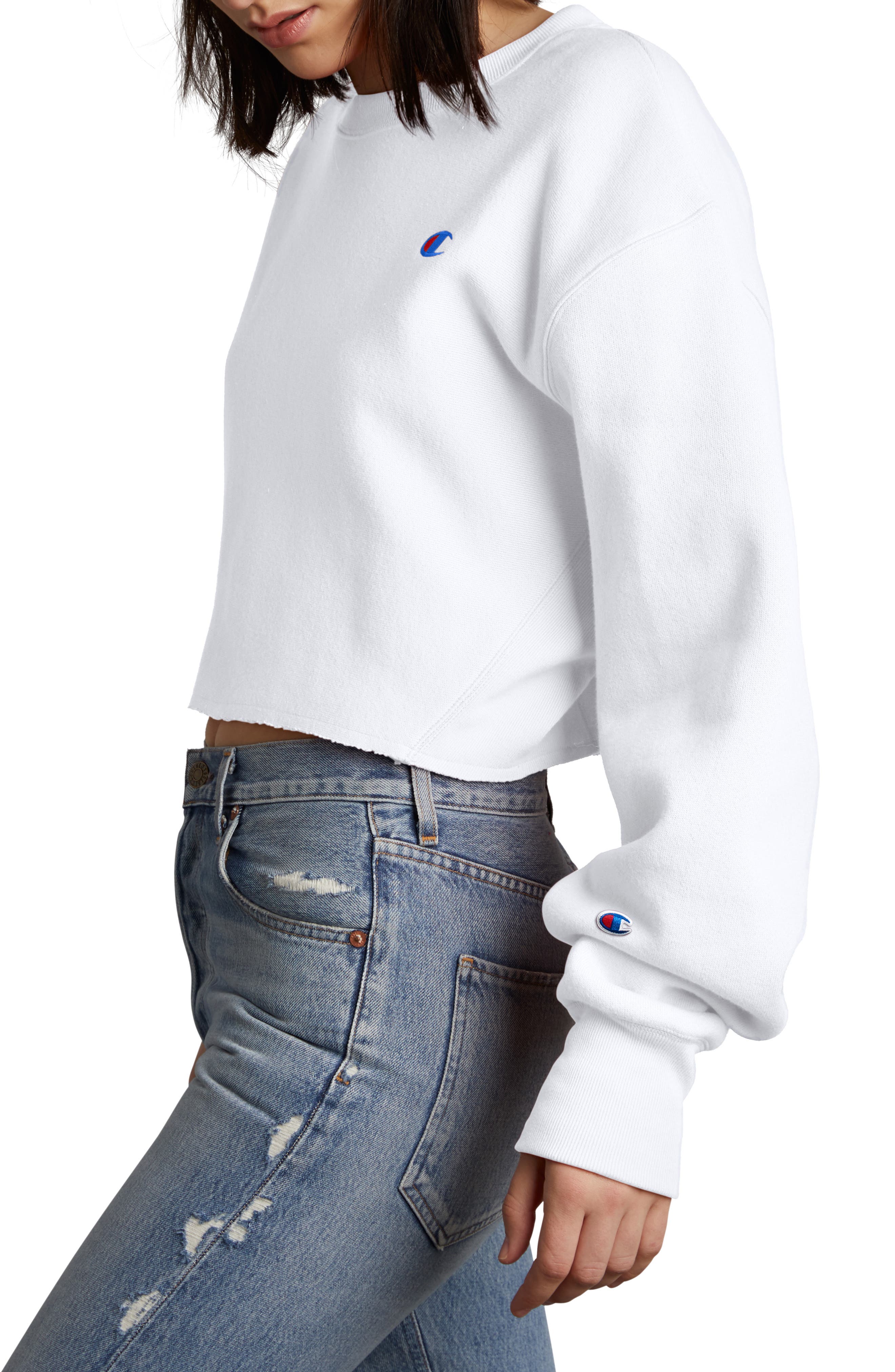 champion women's crewneck