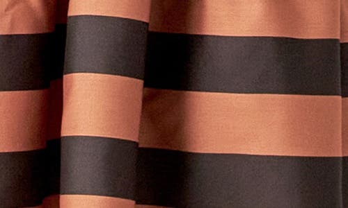 ENGLISH FACTORY ENGLISH FACTORY BOLD STRIPE PUFF ELBOW SLEEVE SHIRTDRESS