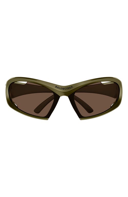 Balenciaga 78mm Oversize Geometric Sunglasses in at Nordstrom