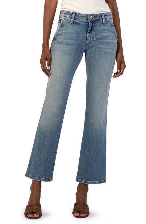 KUT from the Kloth Kelsey Mid Rise Flare Jeans Decreased at Nordstrom,