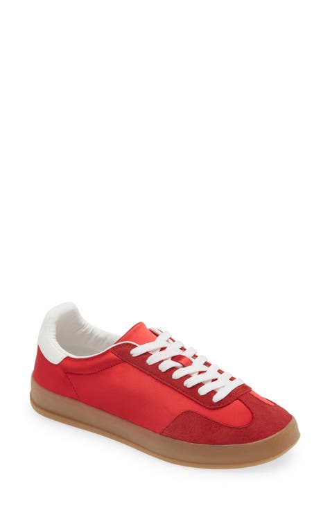 Women's Red Errand Sneakers