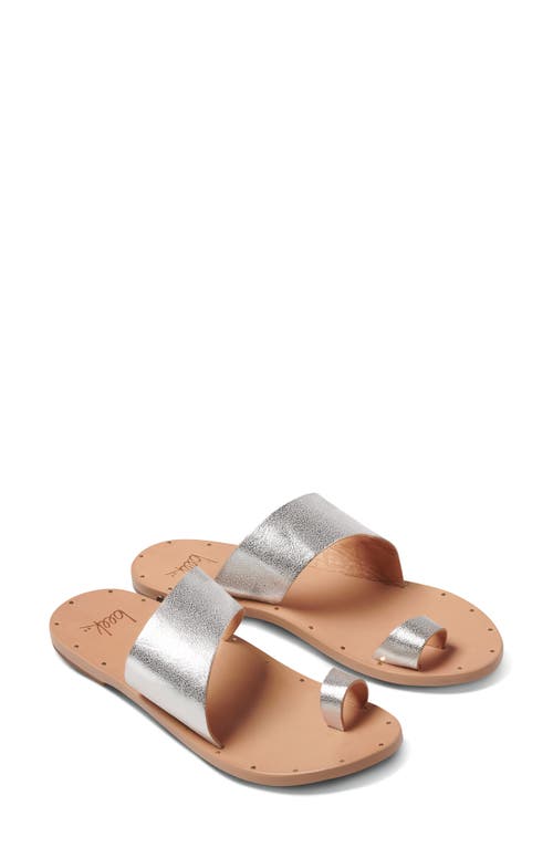 Finch Sandal in Silver/Beach