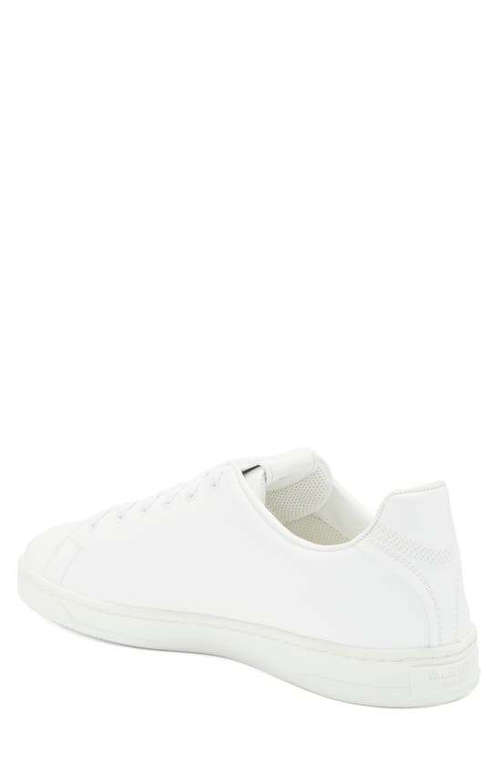 Valentino Vlogo Sneaker In Bianco