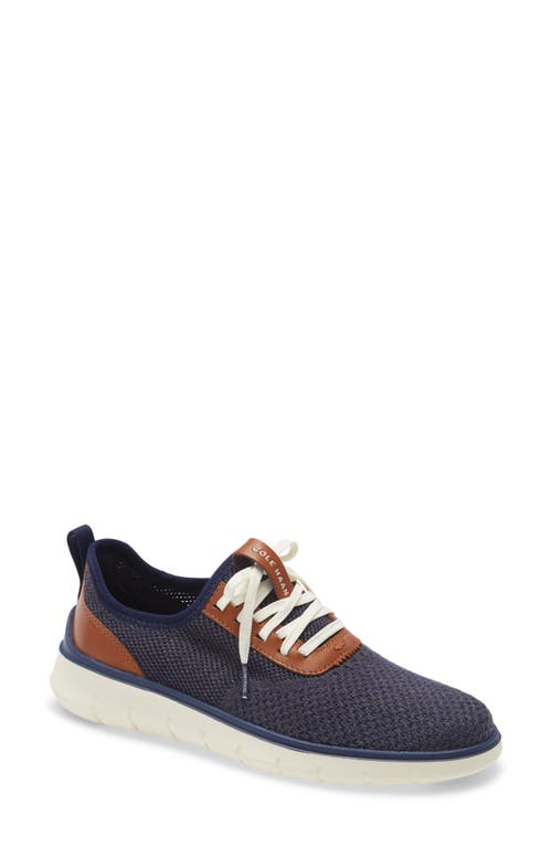 Cole Haan Men's Generation Zerogrand Stitchlite Sneakers In Marine/gray/ivory