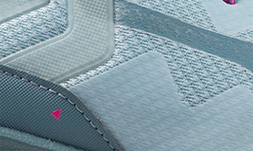 Mizuno Wave Mujin 9 Running Shoe In Forget Me Not-nimbus Cloud