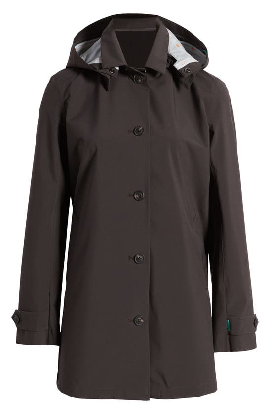 Shop Save The Duck April Hooded Jacket In Black