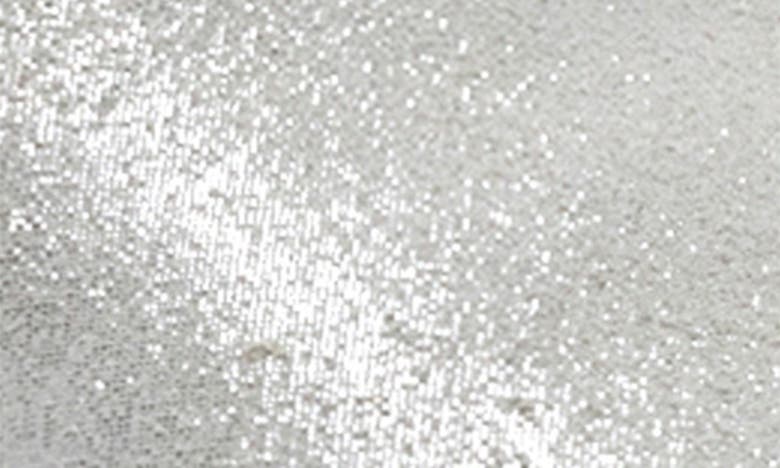 Shop Robeez ® Shimmer Crib Shoe In Silver