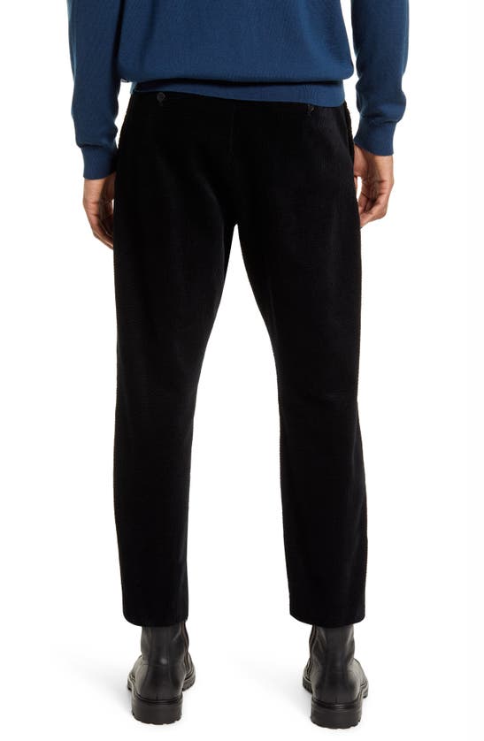 Nn07 Bill 1226 Corduroy Pants In Black