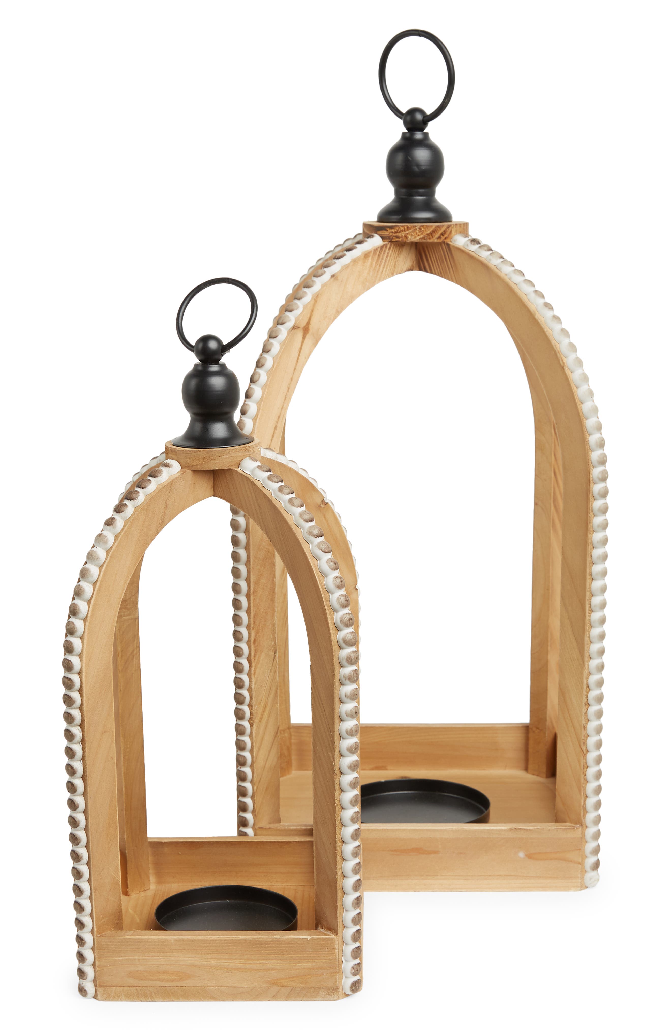 SPECIAL T IMPORTS Wood Dome Open Terrarium - Set of 2 | Nordstromrack