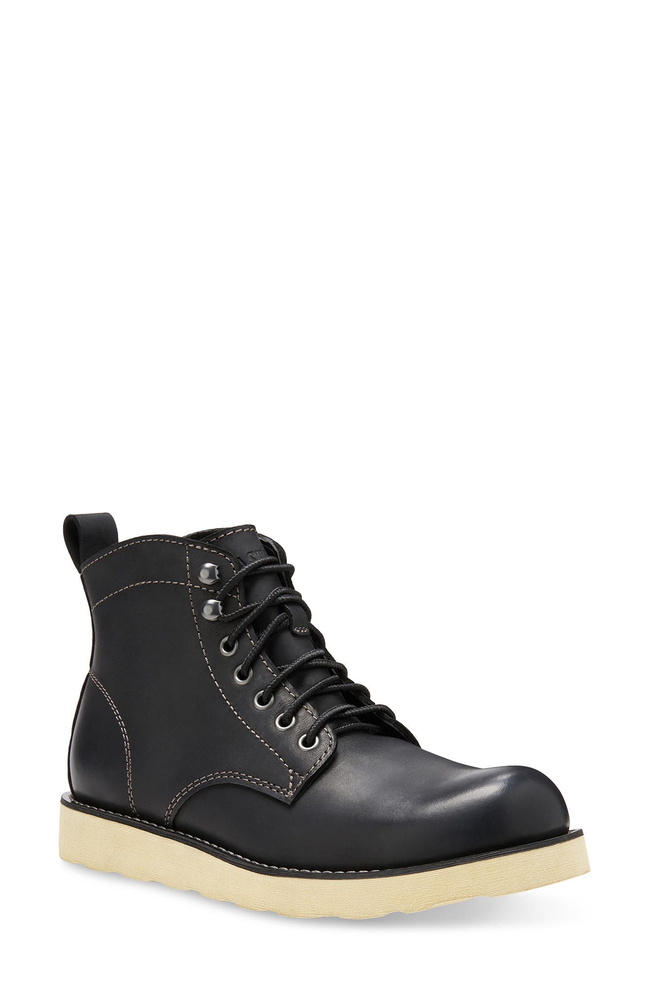 Eastland Herren Denver Boots – Dunkelbraun, Gr. 47 EU, Robuste Schnürstiefel Aus Leder