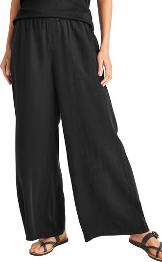 Splendid Angie Lyocell & Linen Palazzo Pants | Nordstrom