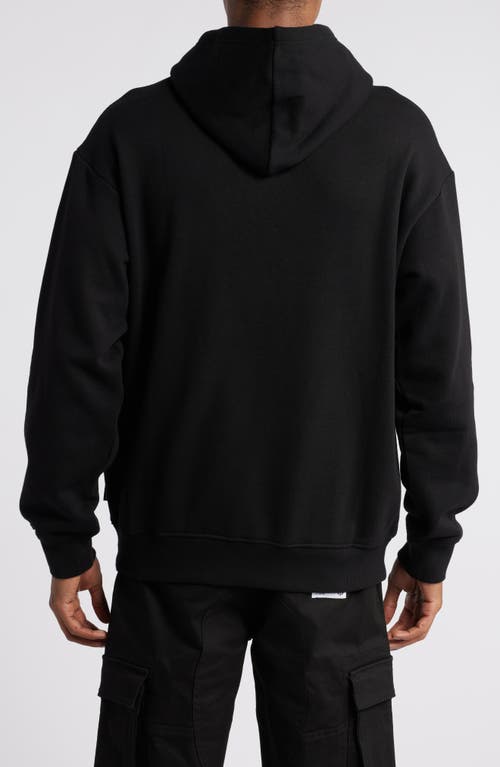 Shop Icecream Logo Graphic Hoodie In Black