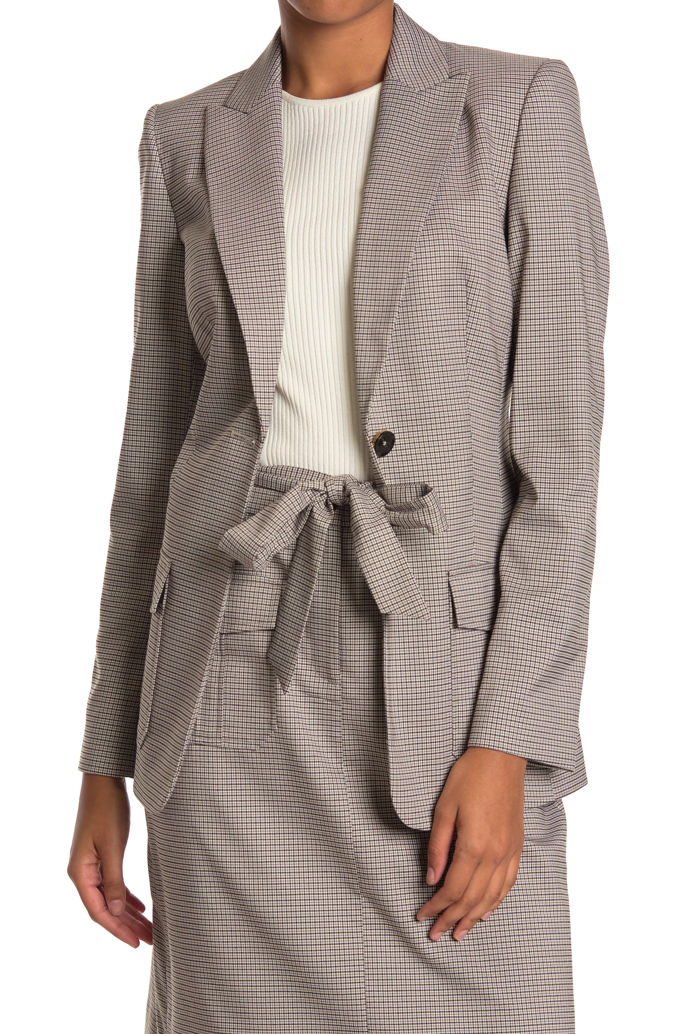 calvin klein plaid jacket