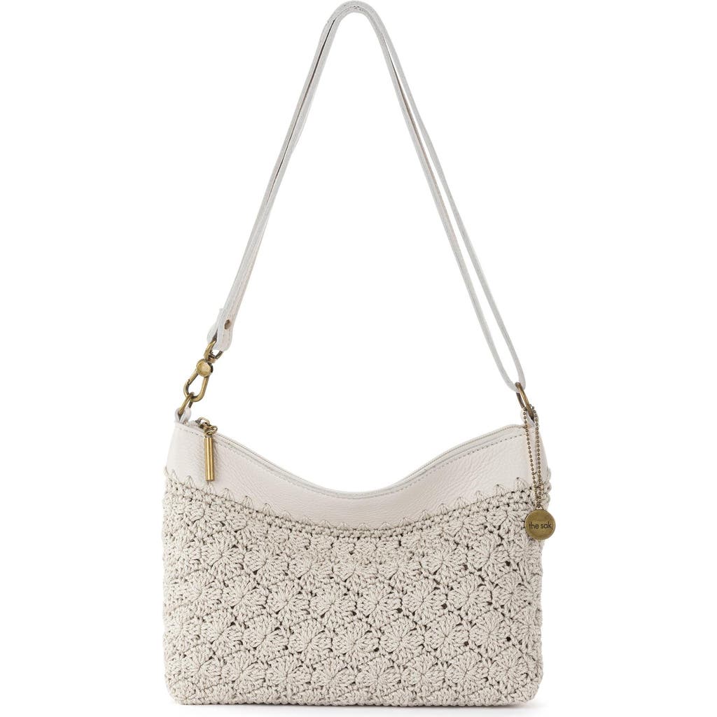 The Sak Lumi Covertible Crossbody In Ecru Primrose