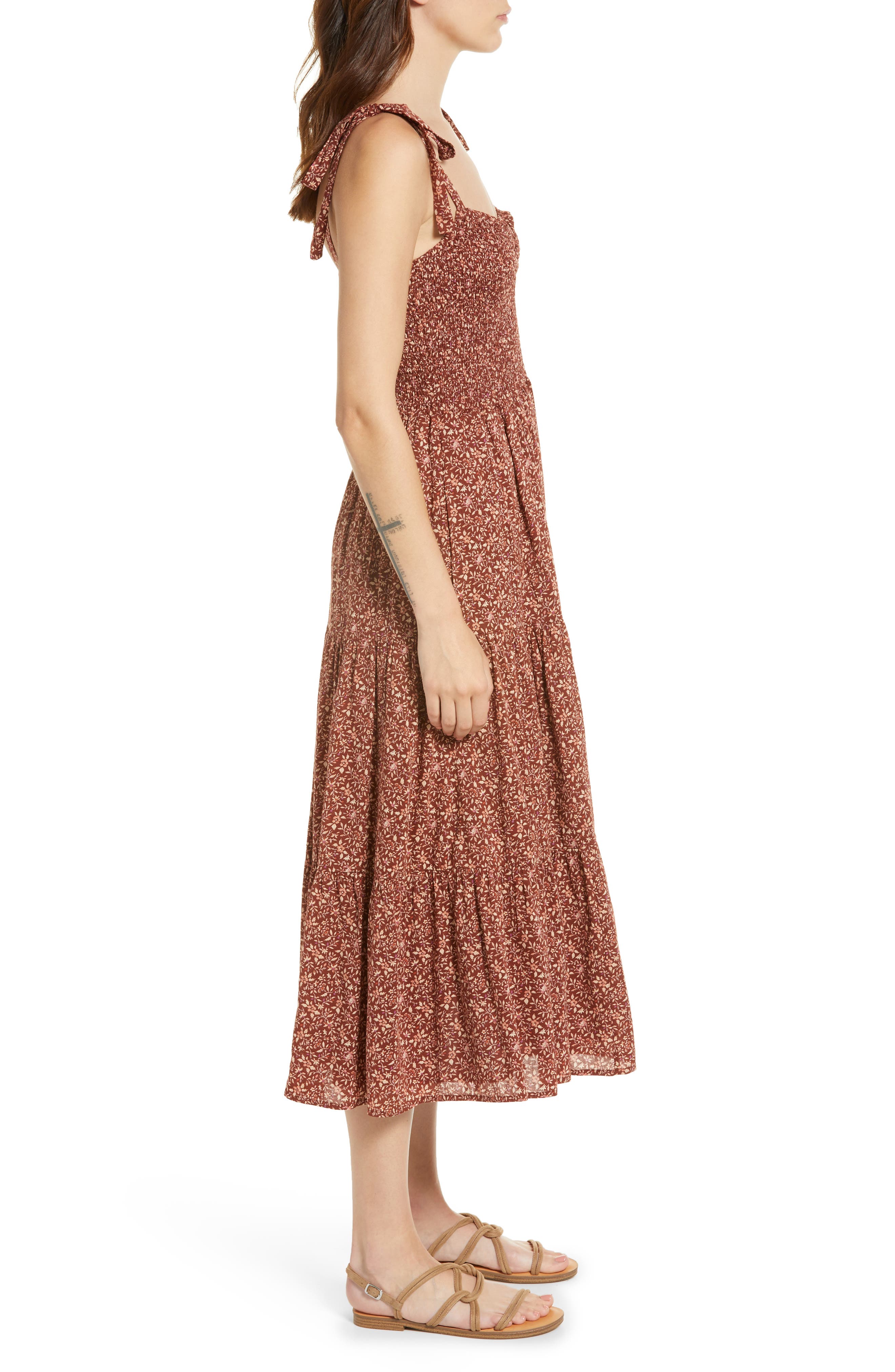 Madewell Lucie Tie Strap Sundress 