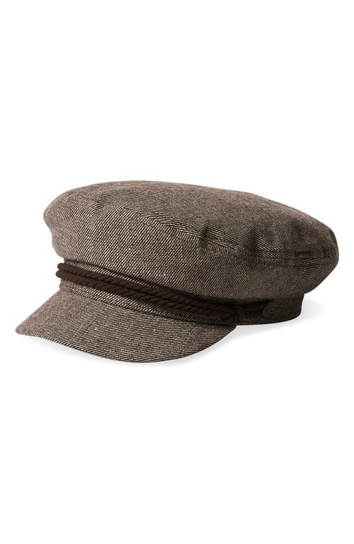 Brixton Fiddler Cap In Gray