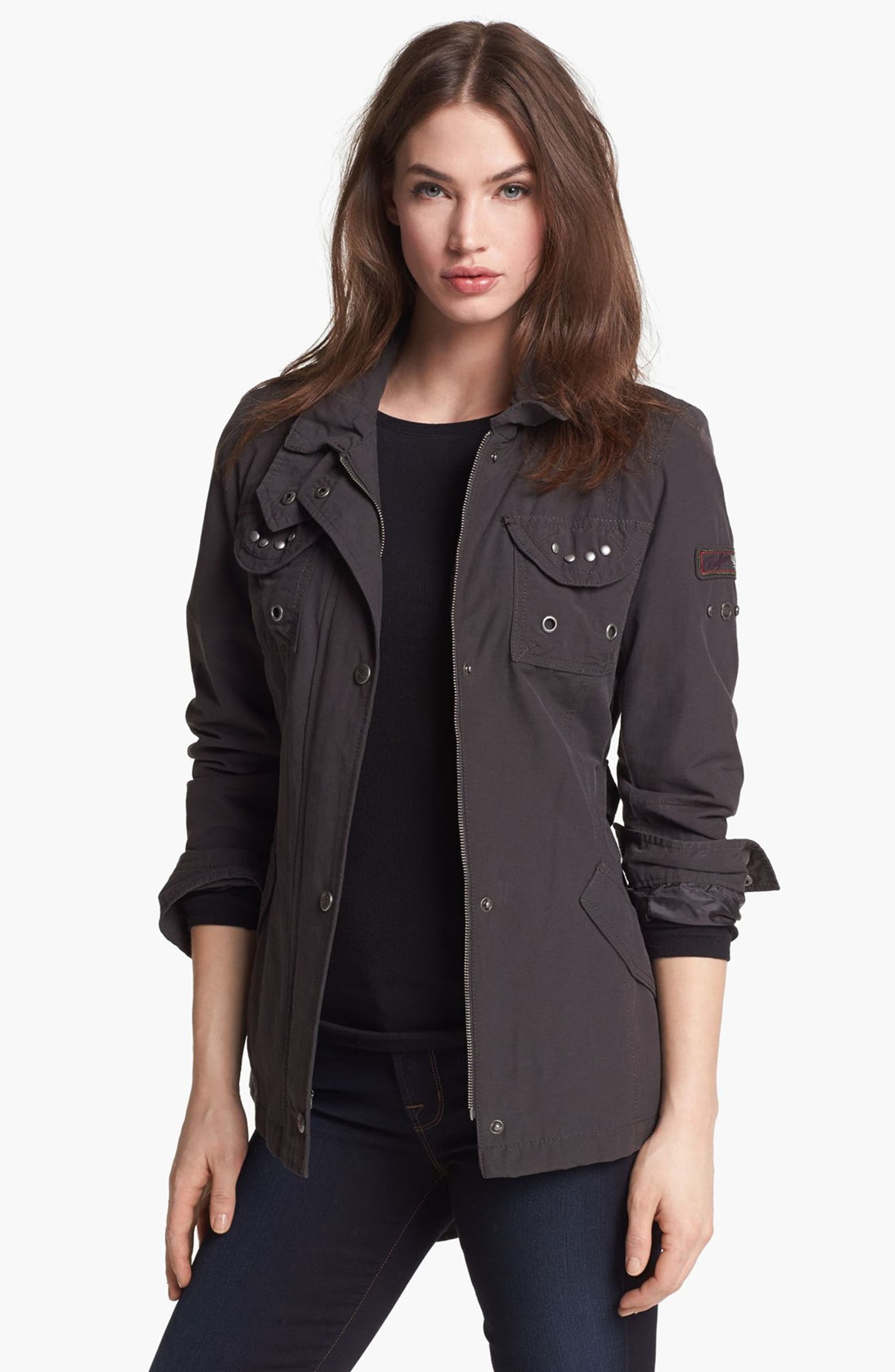 Buffalo by David Bitton Studded Jacket (Online Only) | Nordstrom