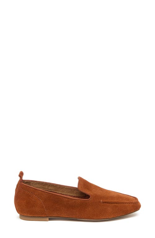 Kelsi Dagger Brooklyn Finley Square Toe Flat In Caramel