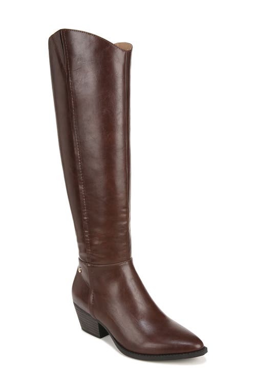 Reese Knee High Boot in Brown