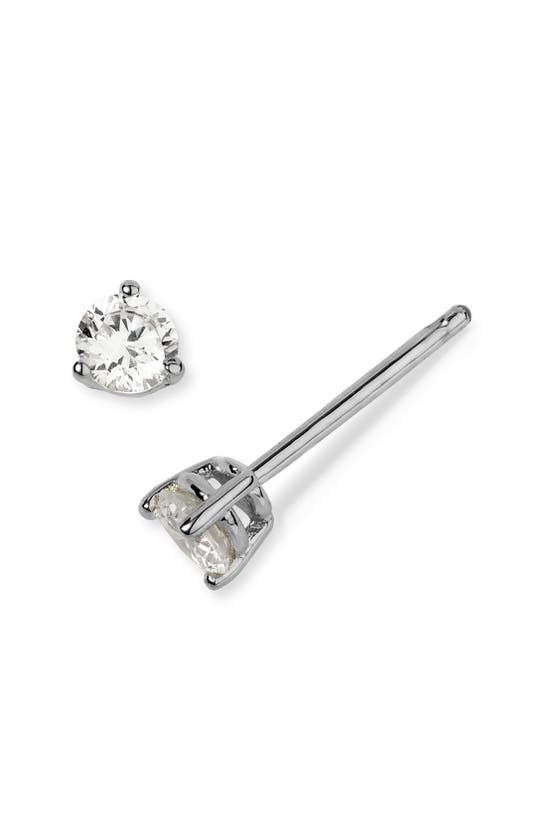 Shop Nordstrom Cubic Zirconia Stud Earrings In Platinum