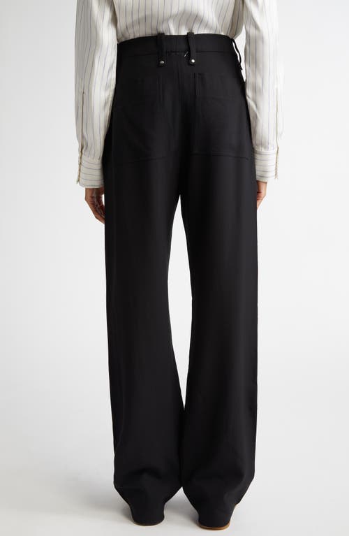 Proenza Schouler Woman Pants Black Size 6 Virgin Wool In Black