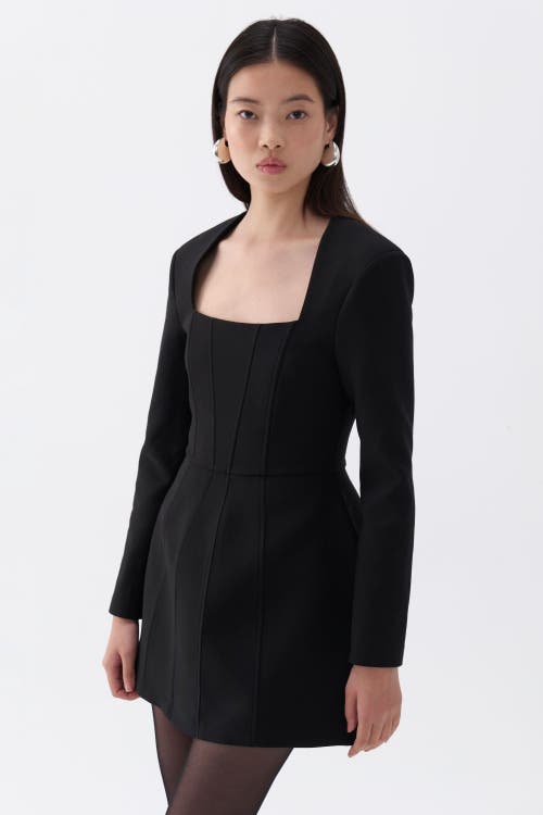NOCTURNE NOCTURNE CORSET DESIGN MINI DRESS