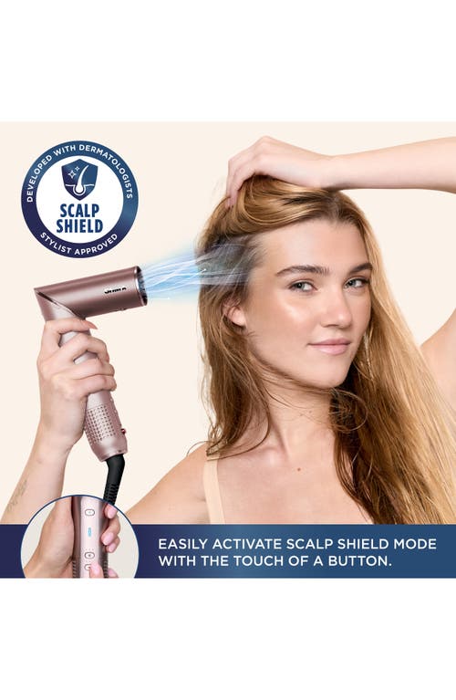 Shark Flexfusion™ Air & Ceramic System With Air Straightener For Straight & Wavy Hair In Cosmic Blush