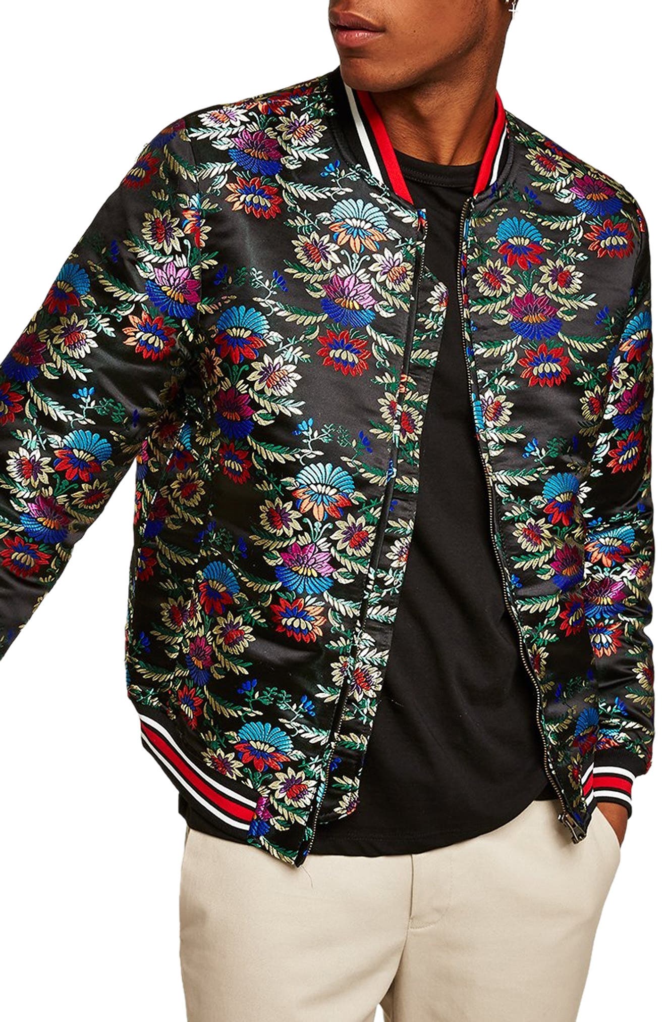 topman floral jacket