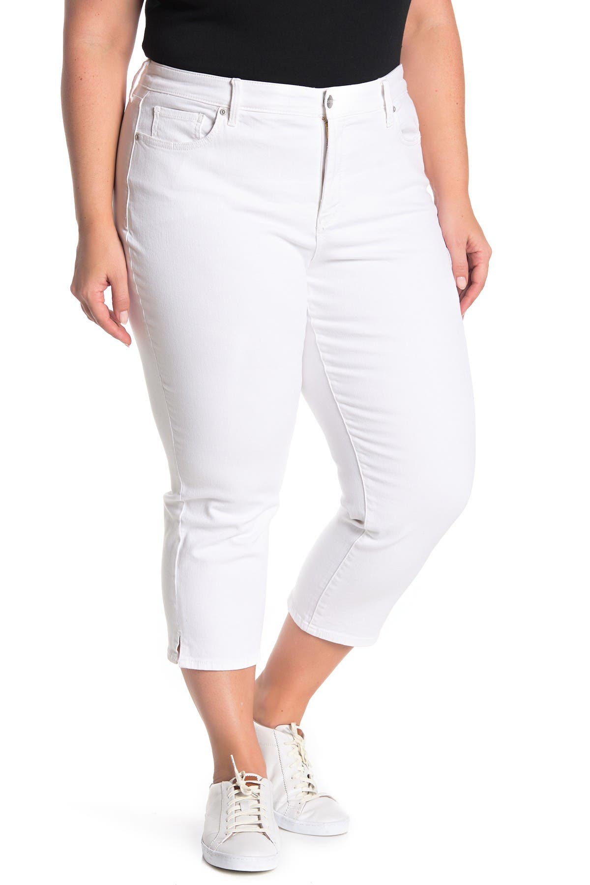 NYDJ Slit Side Seam Capri Jeans Nordstrom Rack