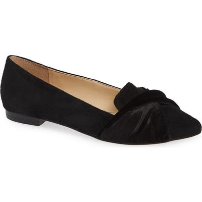 Sole Society Lydiah Flat- Black