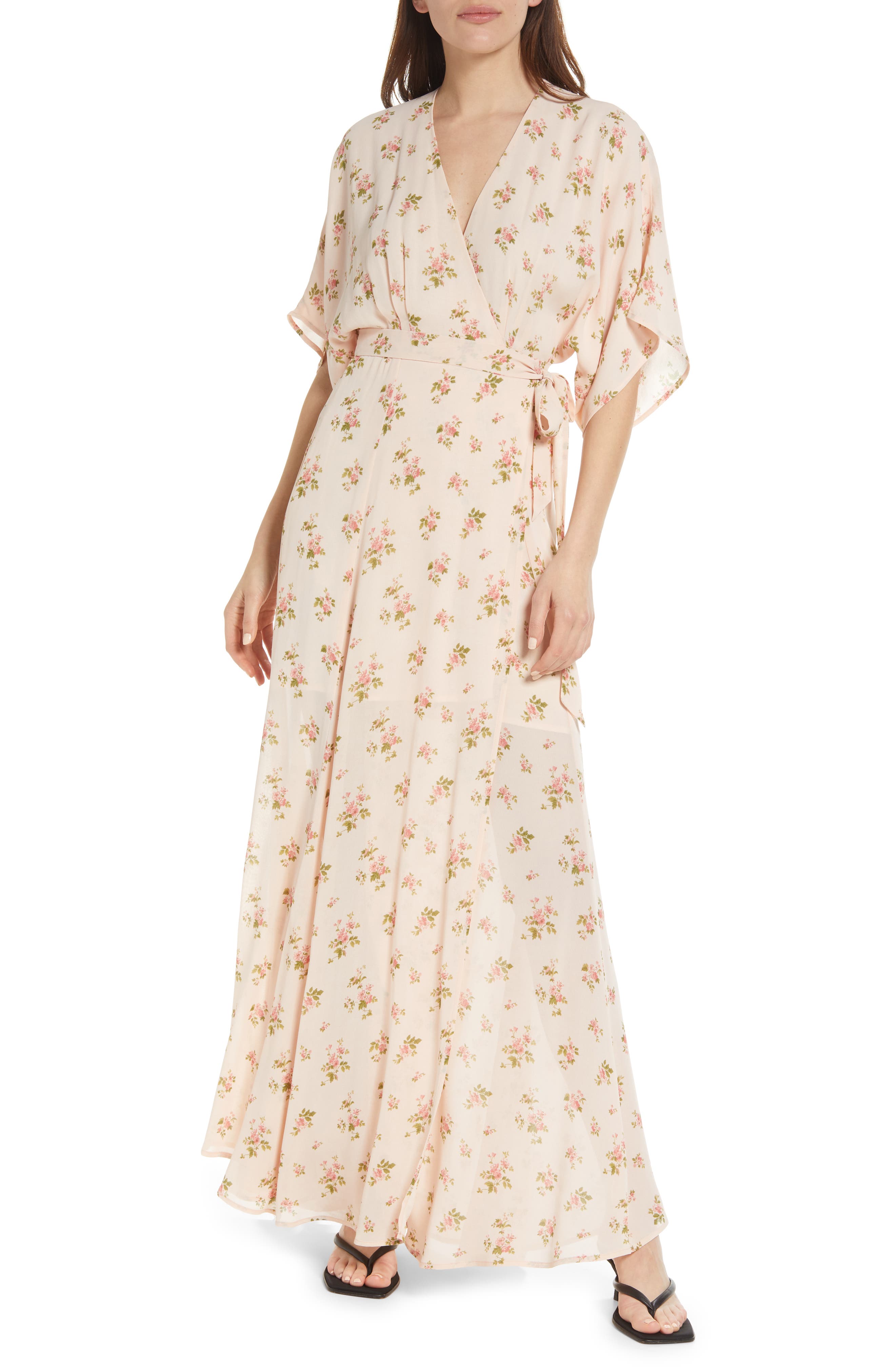 Reformation Winslow Maxi Dress in Audrey at Nordstrom, Size Large