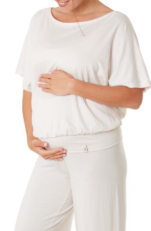 Cache Coeur Origin Maternity/Nursing Top in Oats