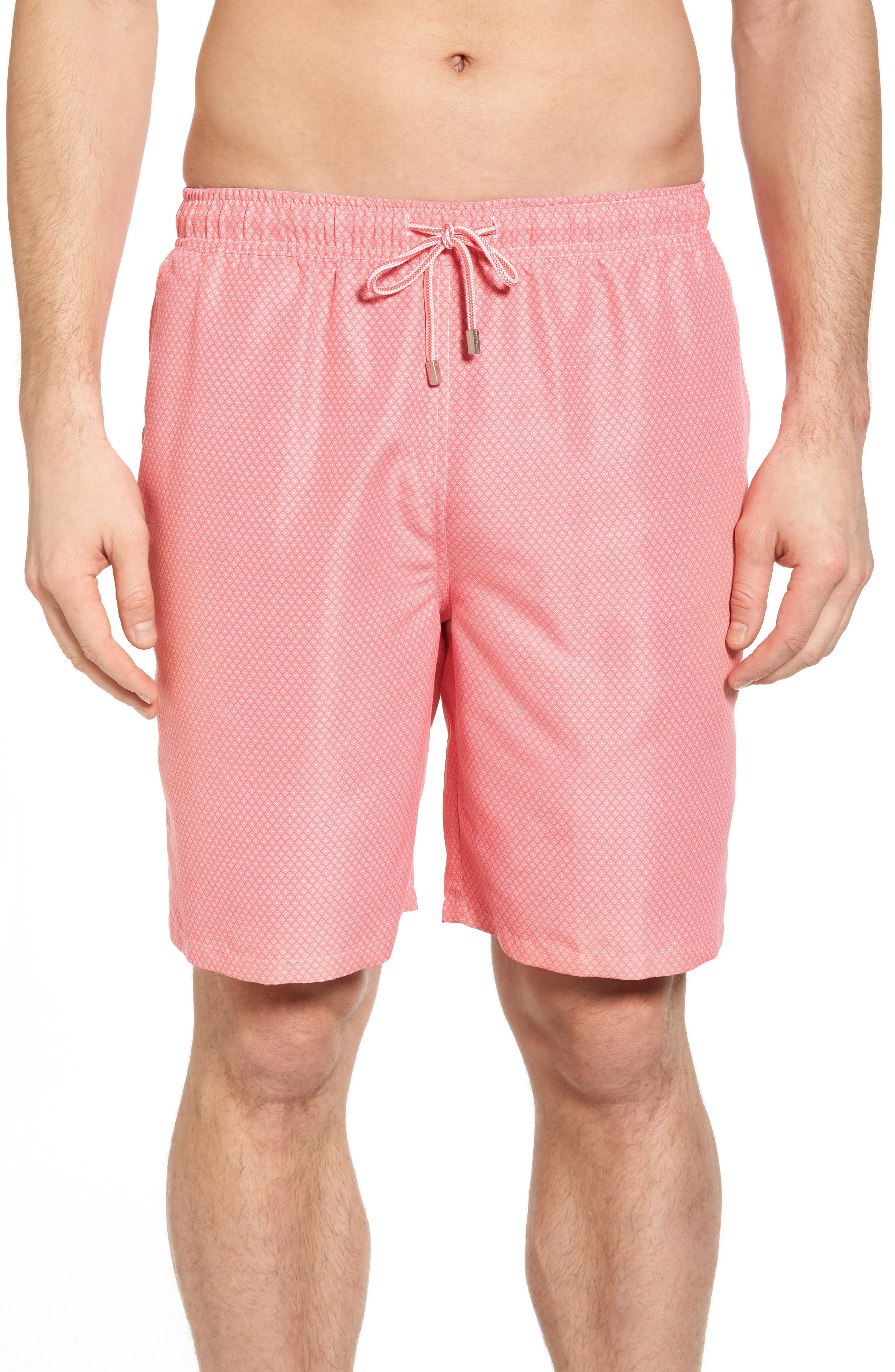 Peter Millar Festival Time Swim Trunks, Red