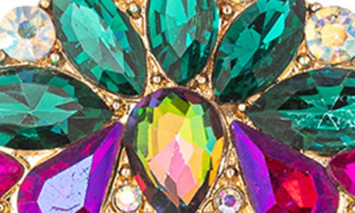 Eye Candy Los Angeles Daytona Statement Drop Earrings In Gold