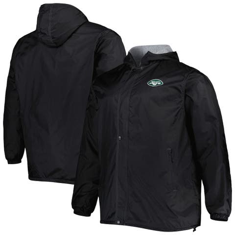 Football Fan Shop Officially Licensed NFL Men's Black Label Fleece Hoodie by Giii - Jets